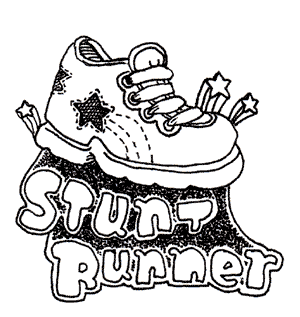 Stunt Runner puffy shoes.